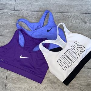 Bundle of Nike/adidas sport bra